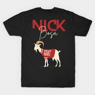 nick bosa the goat T-Shirt